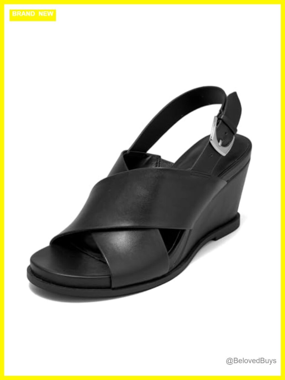 Aerosoles Dayonara Wedge Sandals Faux Leather OrthoLite Comfort